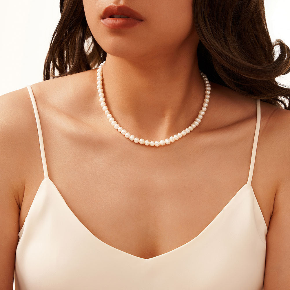 Baroque Freshwater Pearl Necklace #450