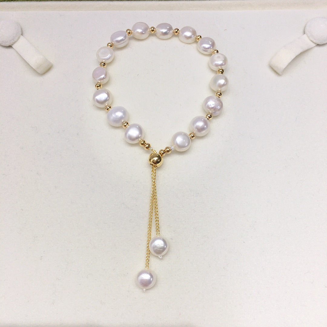 Baroque Natural Freshwater Pearl Bracelet