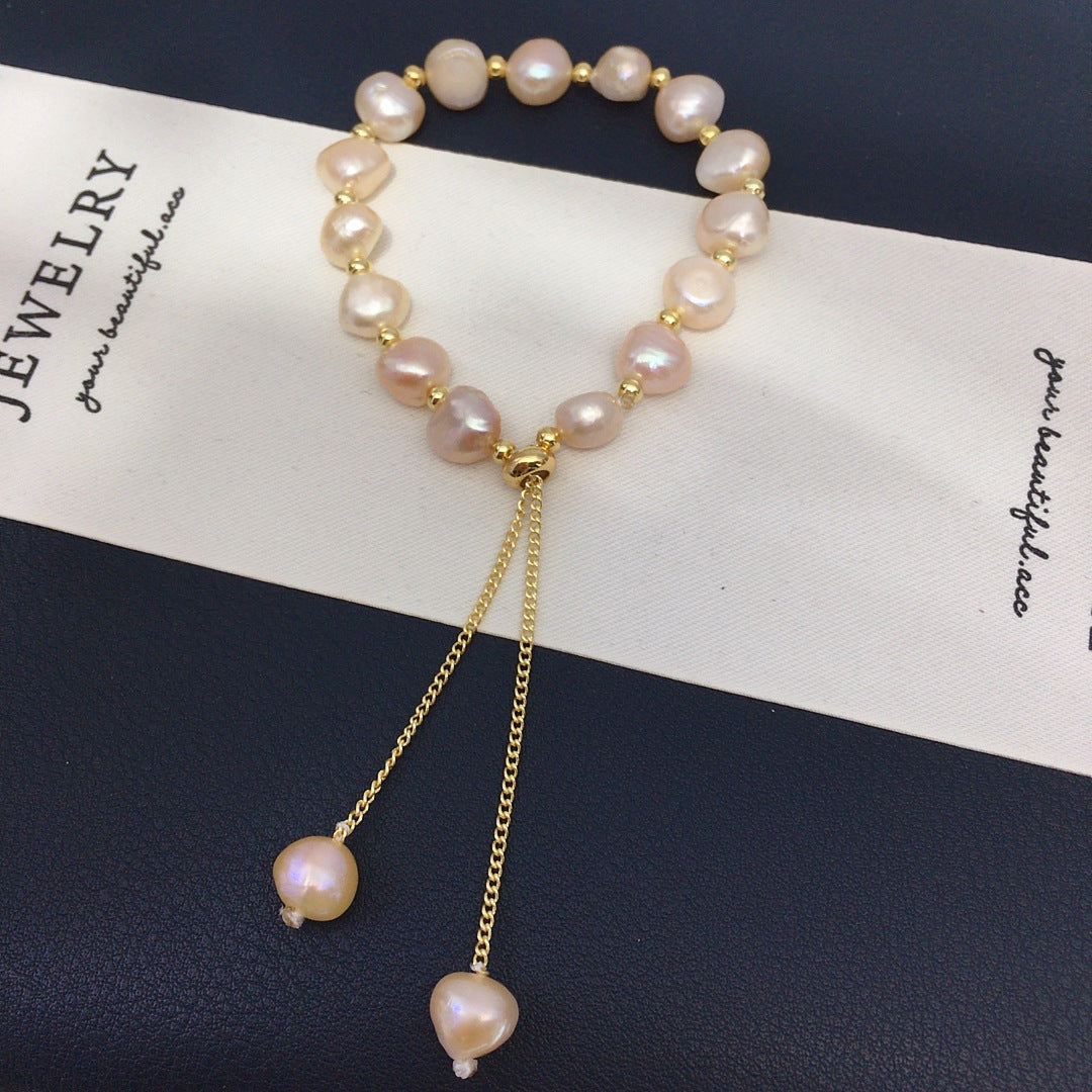Baroque Natural Freshwater Pearl Bracelet