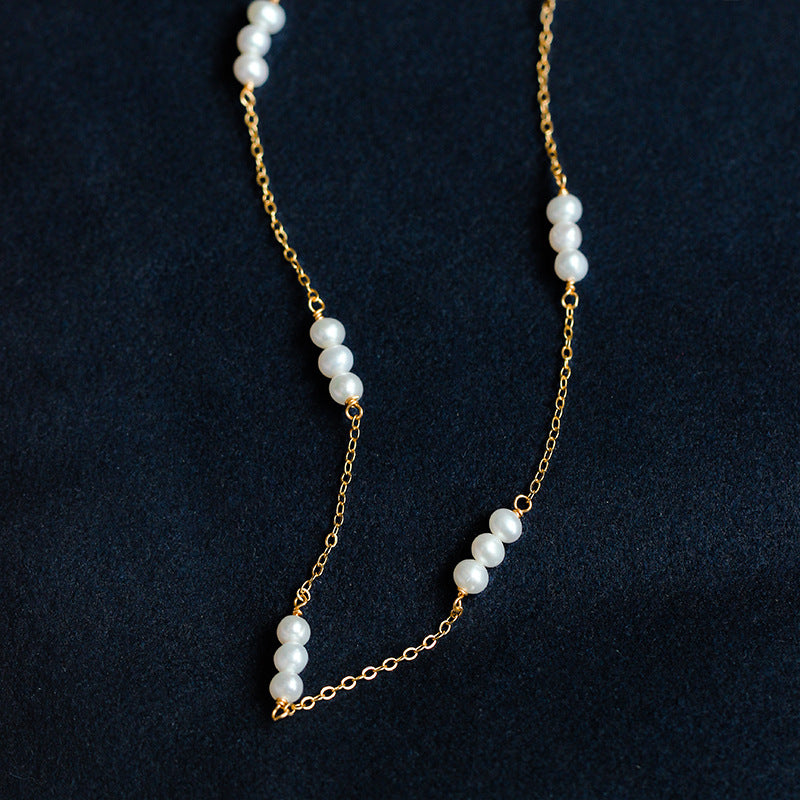 Choker Natural Pearl Necklace