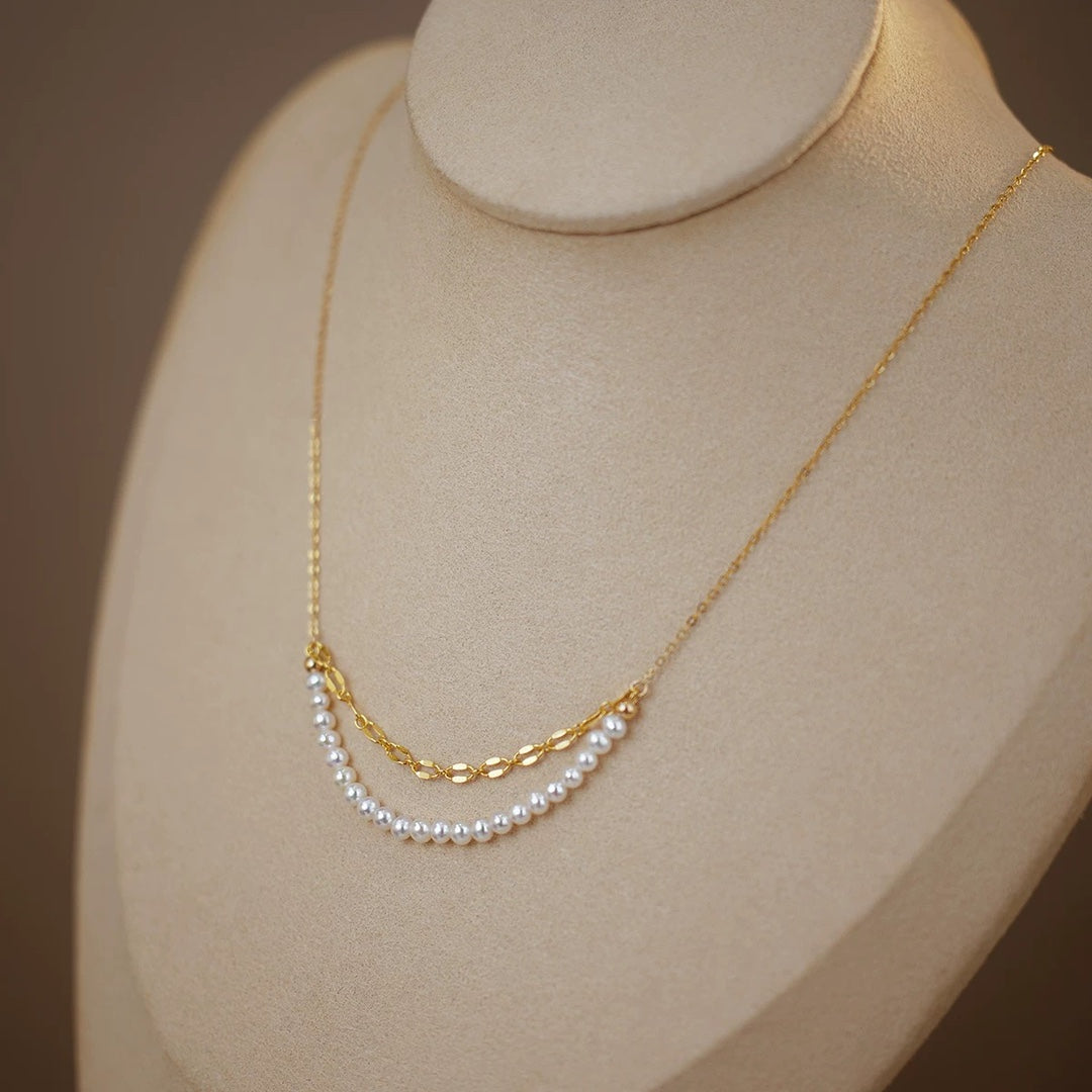 Drop Freshwater Pearl Necklace #338