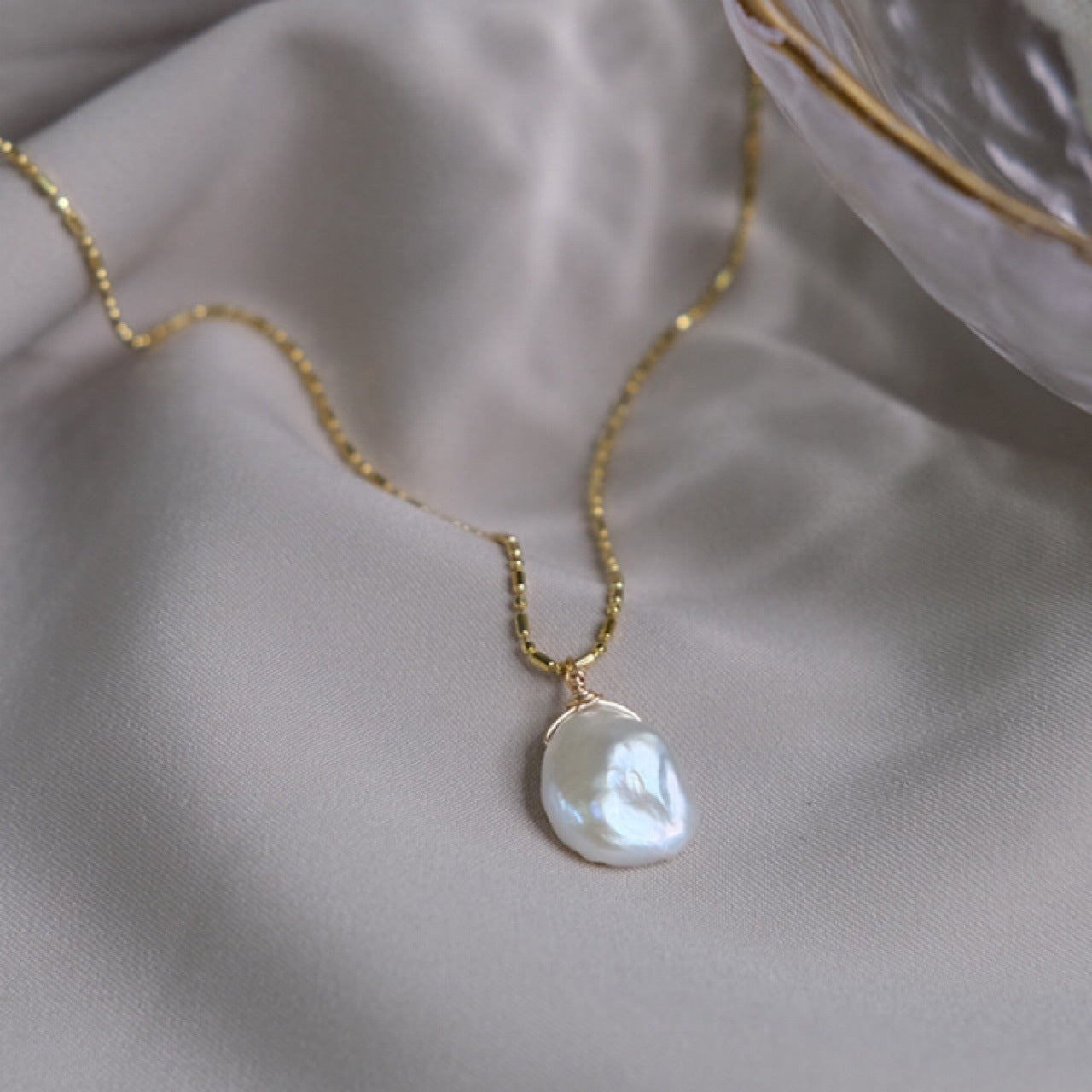 Baroque Freshwater Pearl Necklace