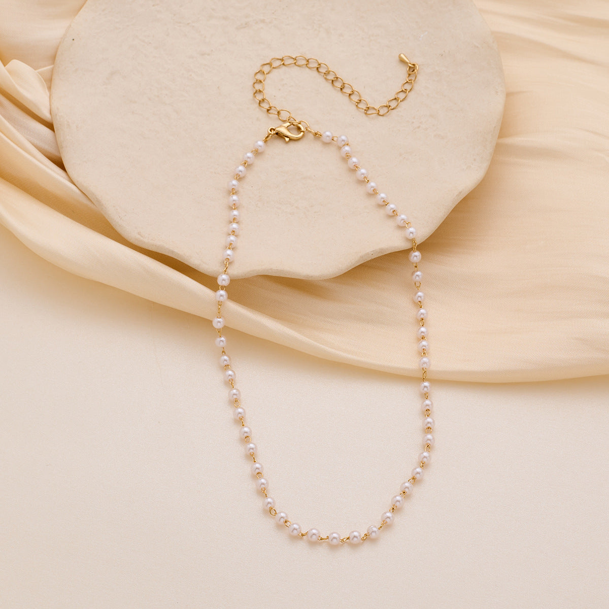 Choker Natural Freshwater Pearl Necklace