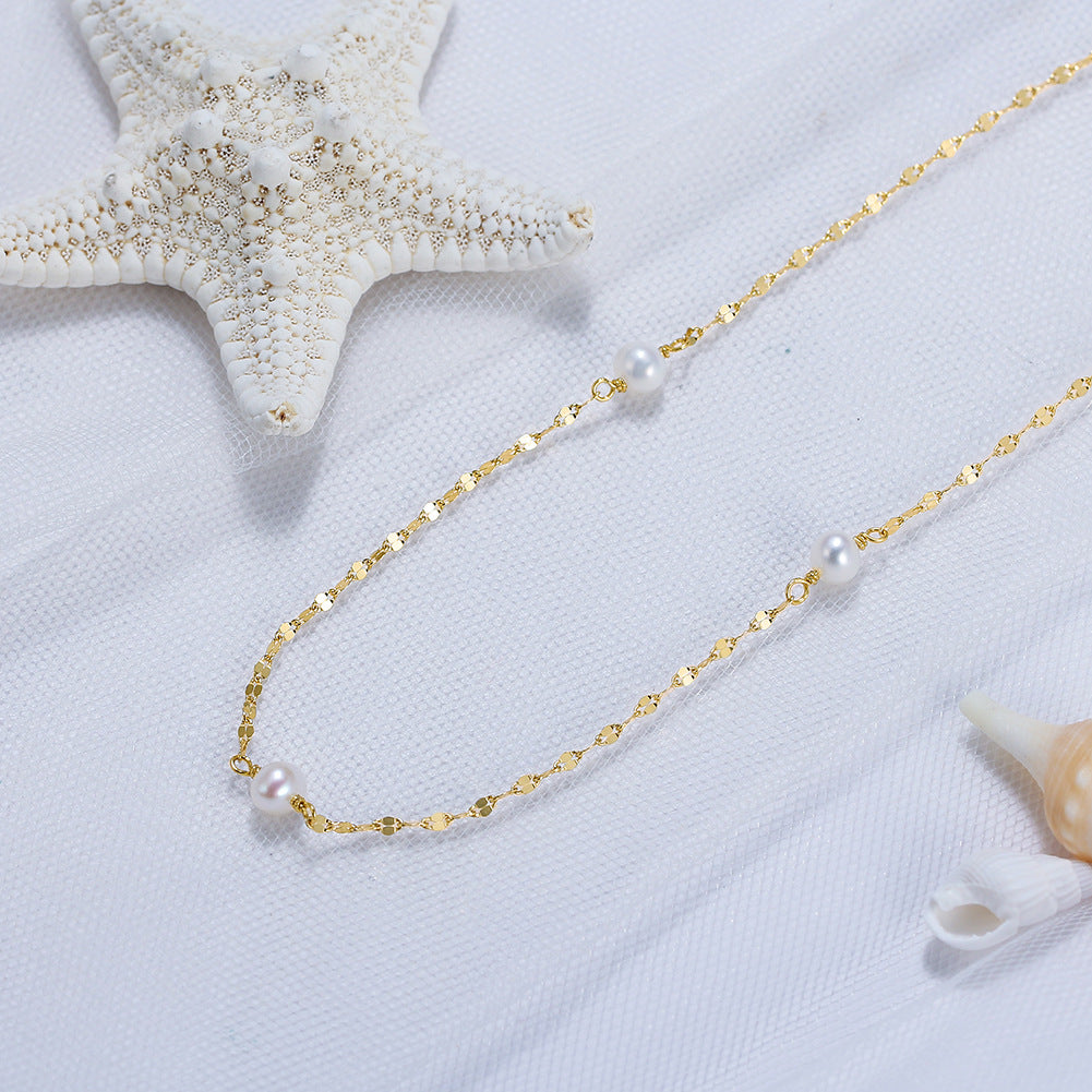 Choker Freshwater Pearl Necklace