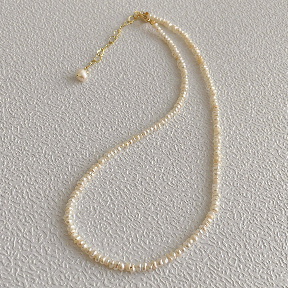 Choker Natural Freshwater Pearl Necklace #906