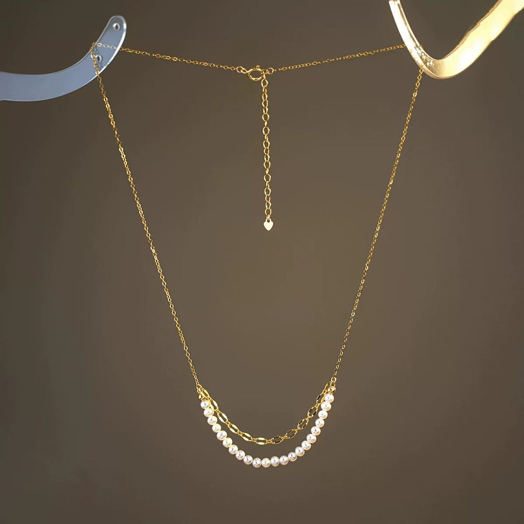 Drop Freshwater Pearl Necklace #338