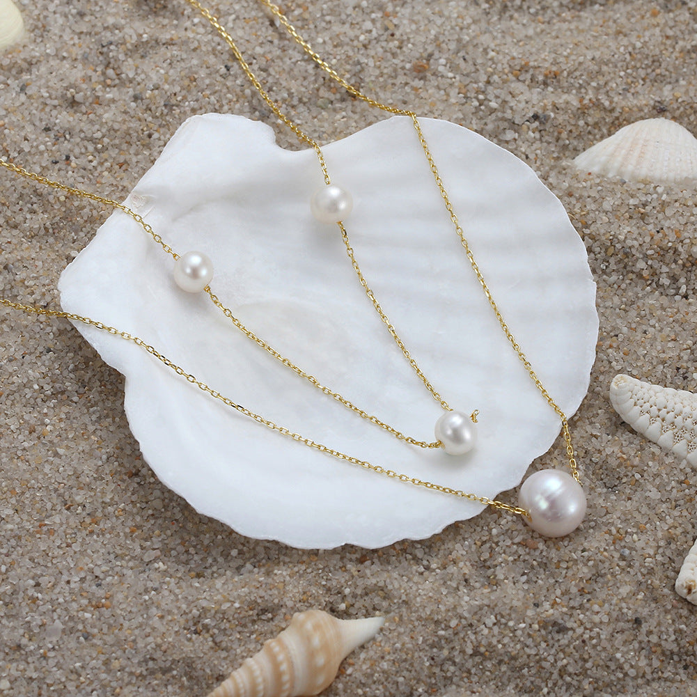 Choker Freshwater Pearl Necklace #938