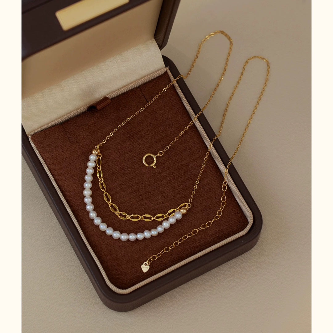 Drop Freshwater Pearl Necklace #338