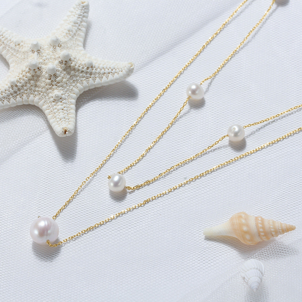 Choker Freshwater Pearl Necklace #938