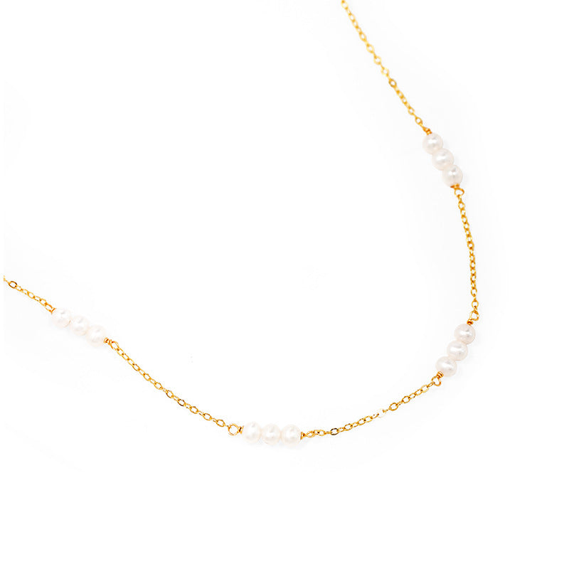 Choker Natural Pearl Necklace