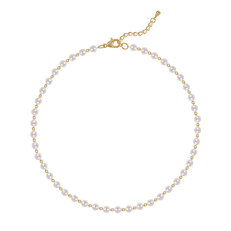 Choker Natural Freshwater Pearl Necklace