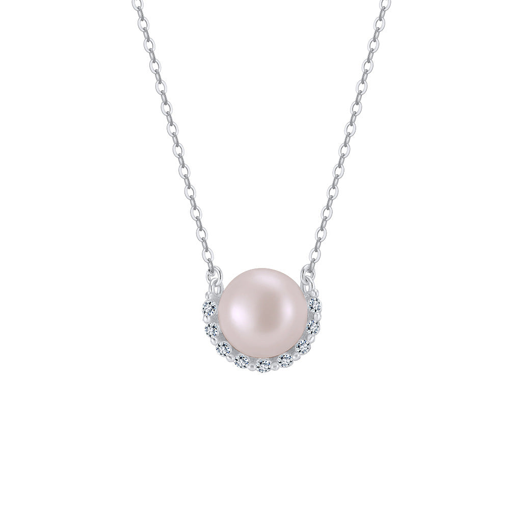 Minimalist Freshwater Pearl Necklace