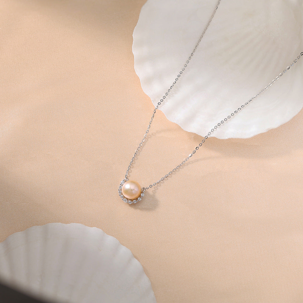 Minimalist Freshwater Pearl Necklace