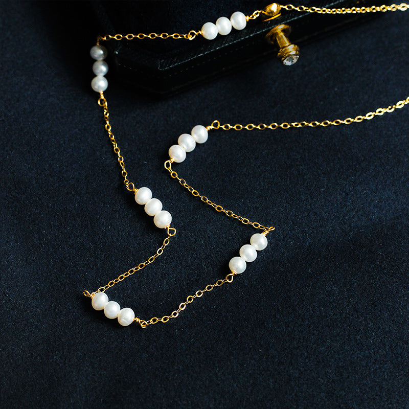 Choker Natural Pearl Necklace