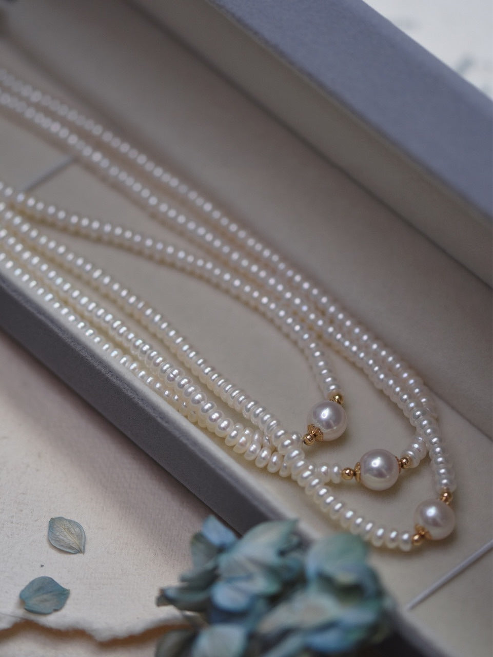 Choker Natural Pearl Necklace #986