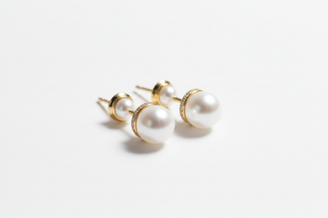 pearl earrings